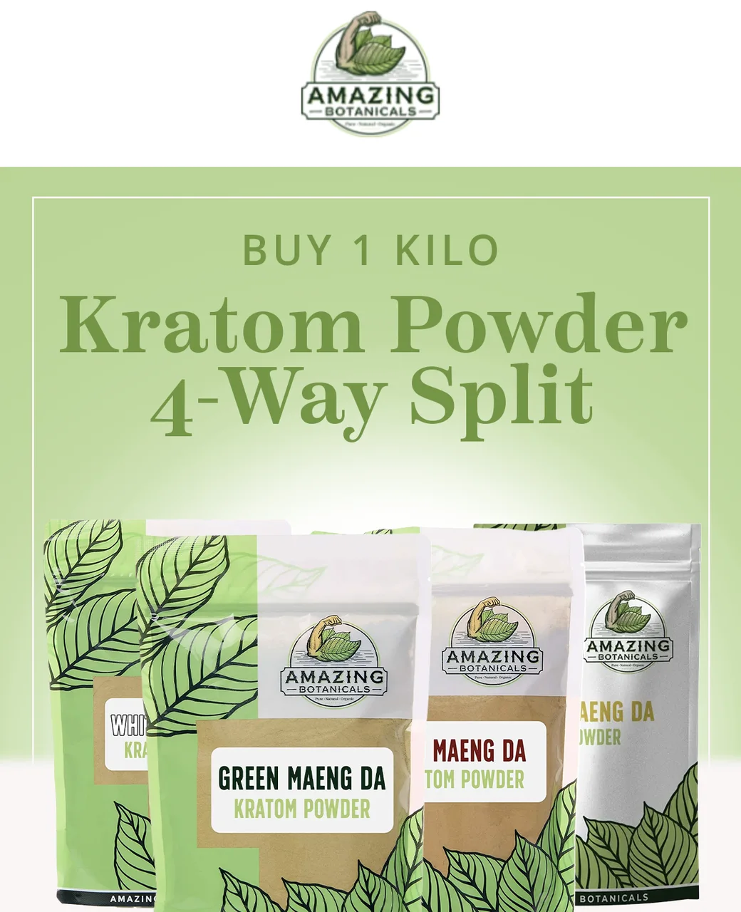 Amazing Botanicals campaign photo